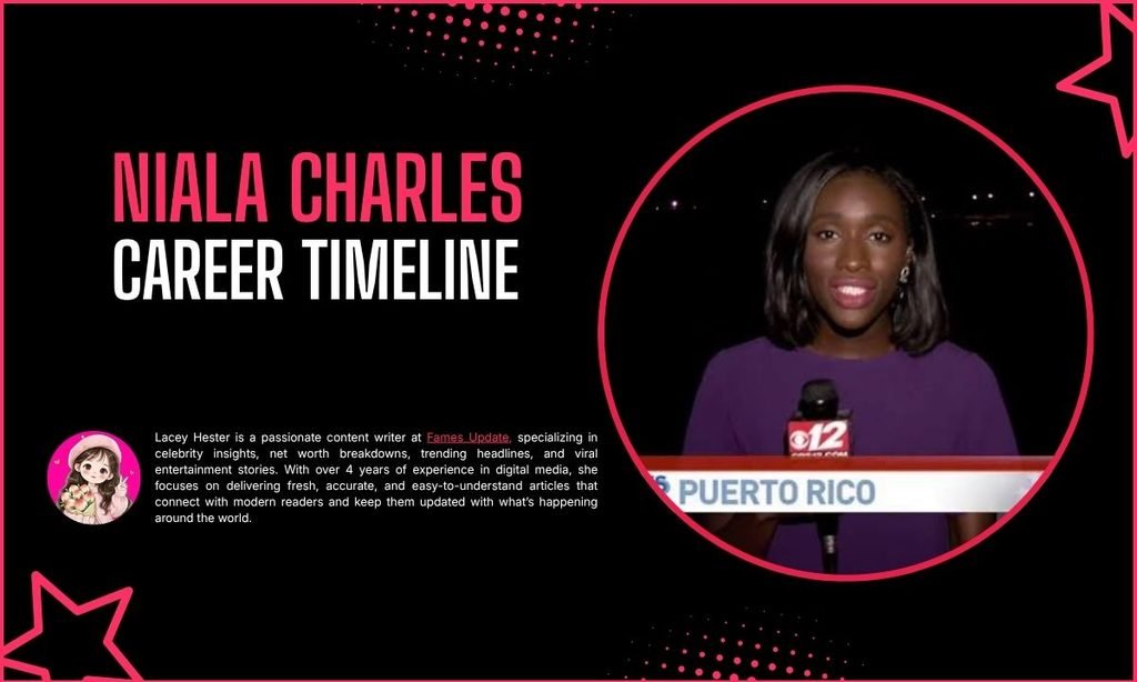 Niala Charles Career Timeline
