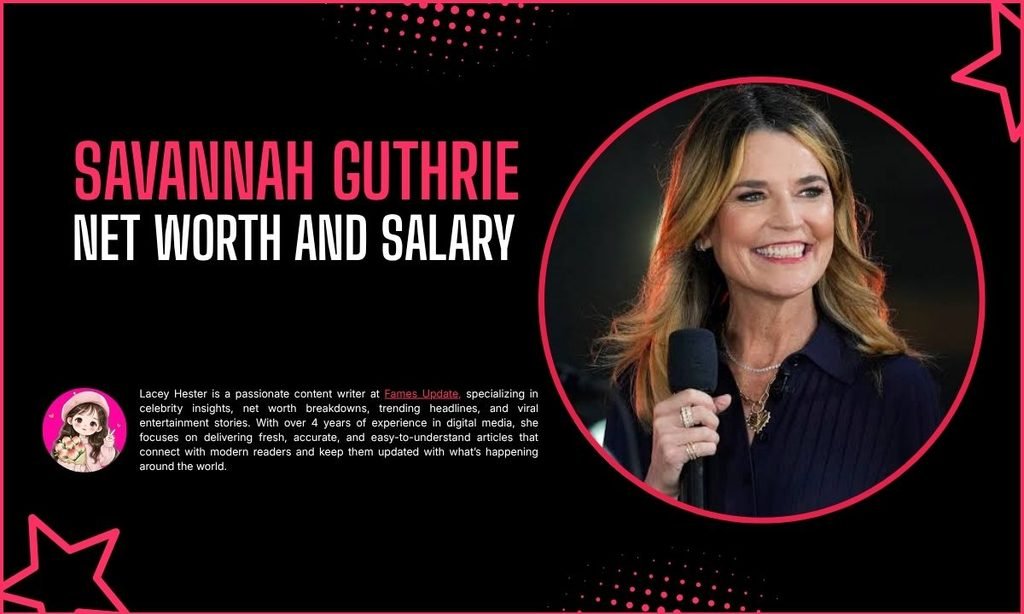Savannah Guthrie Net Worth and Salary