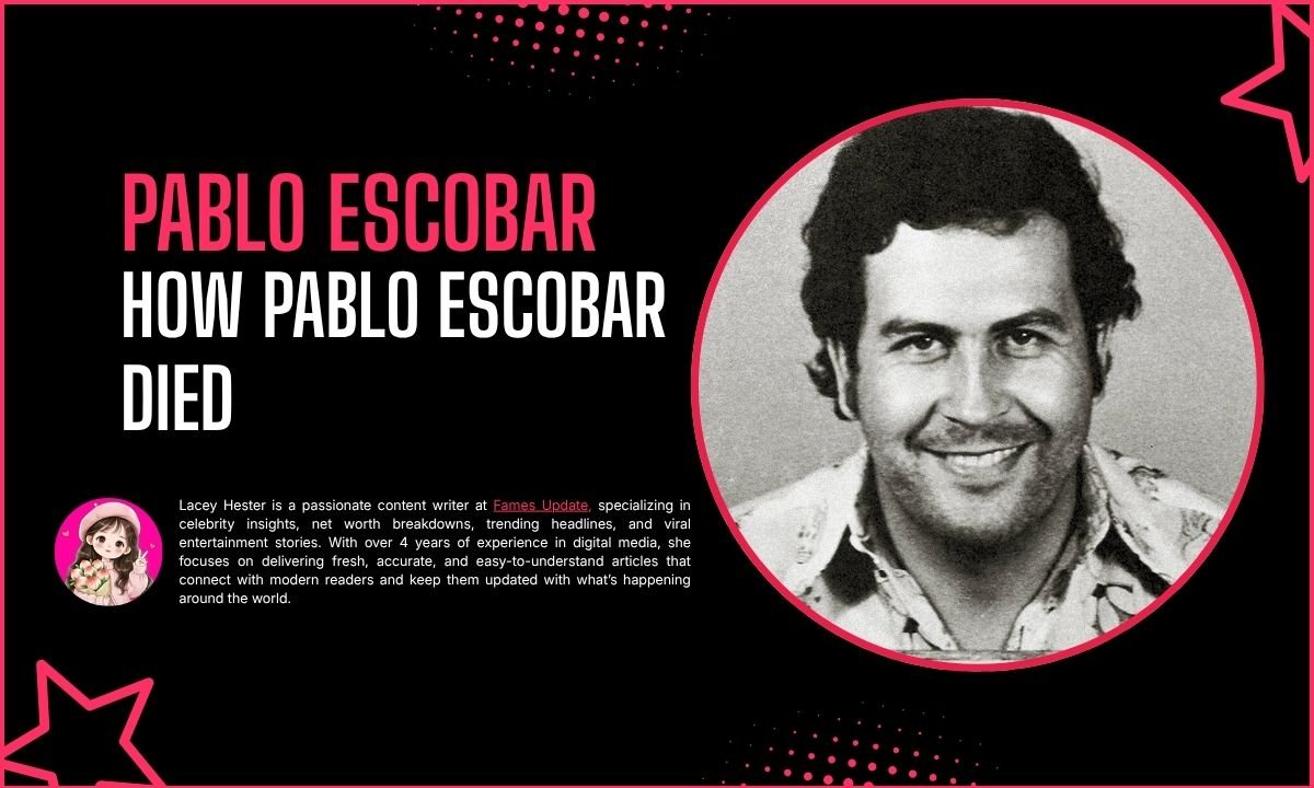 How Pablo Escobar Died
