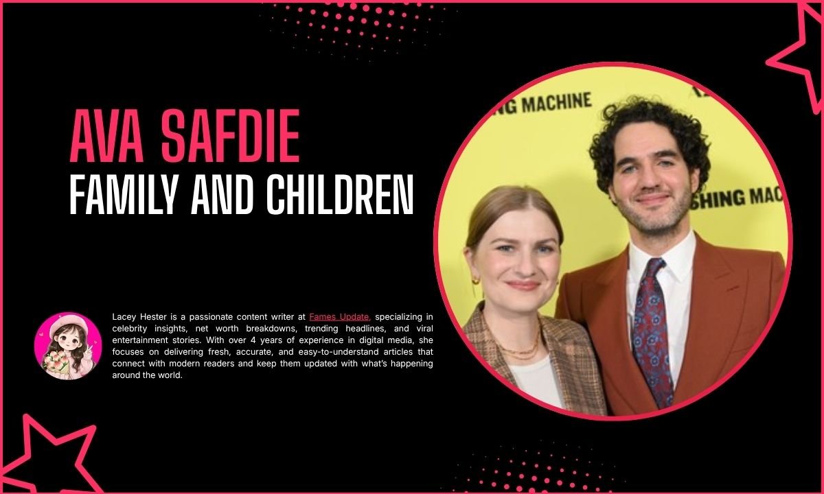 Ava Safdie Family and Children