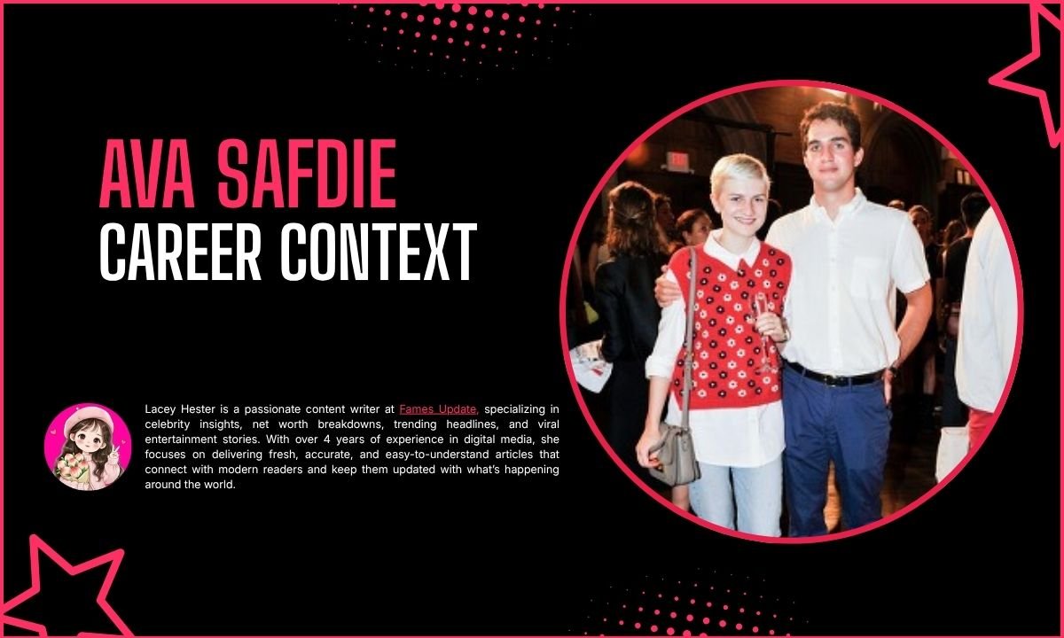 Benny Safdie Career Context
