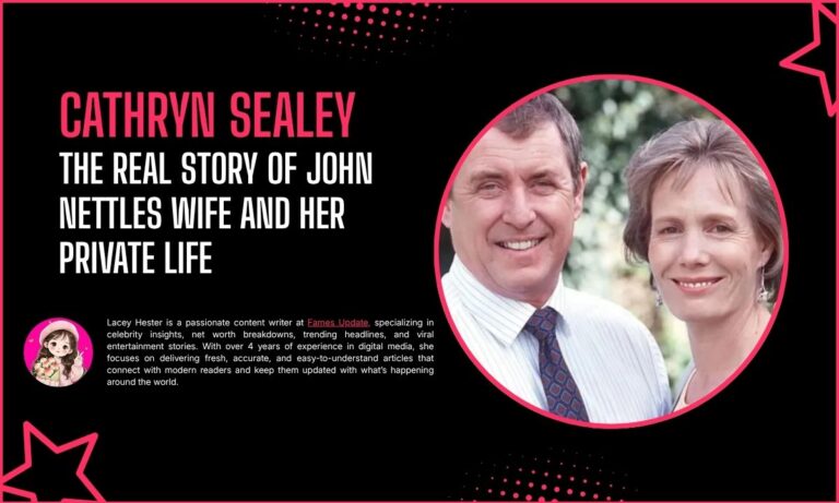 Cathryn Sealey: The Real Story Of John Nettles Wife And Her Private Life