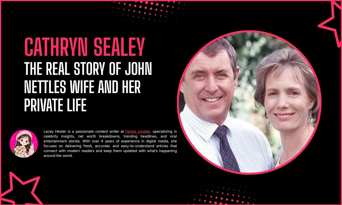 Cathryn Sealey: The Real Story Of John Nettles Wife And Her Private Life