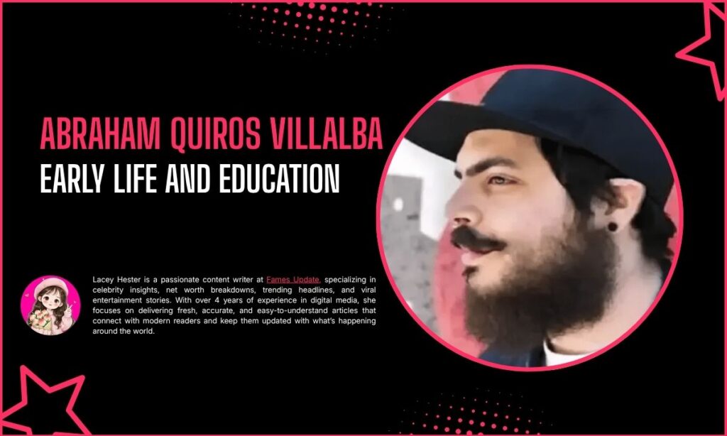 Early Life and Education of Abraham Quiros Villalba