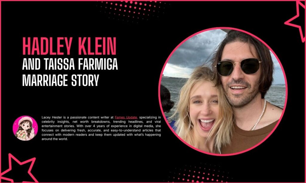 Hadley Klein and Taissa Farmiga Marriage Story