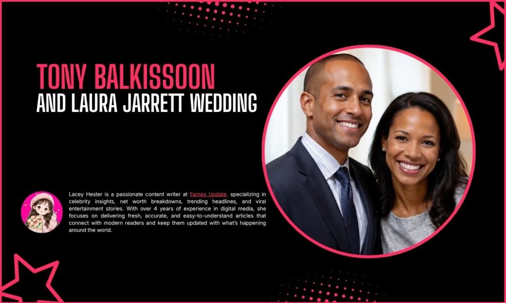 Tony Balkissoon and Laura Jarrett Wedding