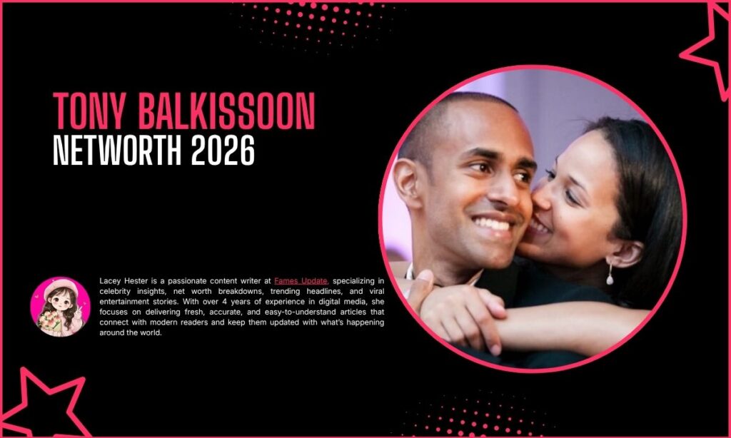 Tony Balkissoon Net Worth