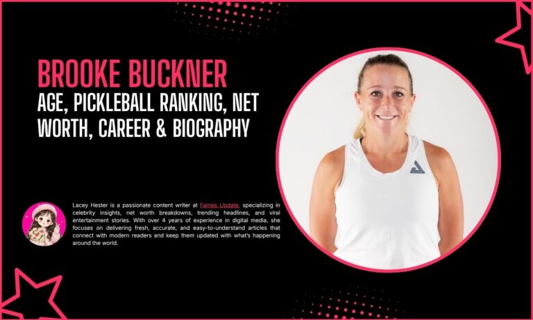 Brooke Buckner: Age, Pickleball Ranking, Net Worth, Career & Biography