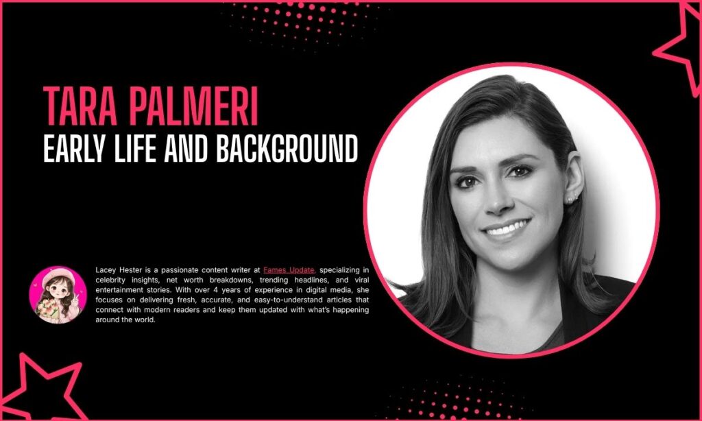 Tara Palmeri Early Life and Background