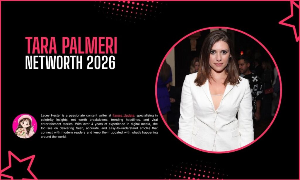 Tara Palmeri Net Worth