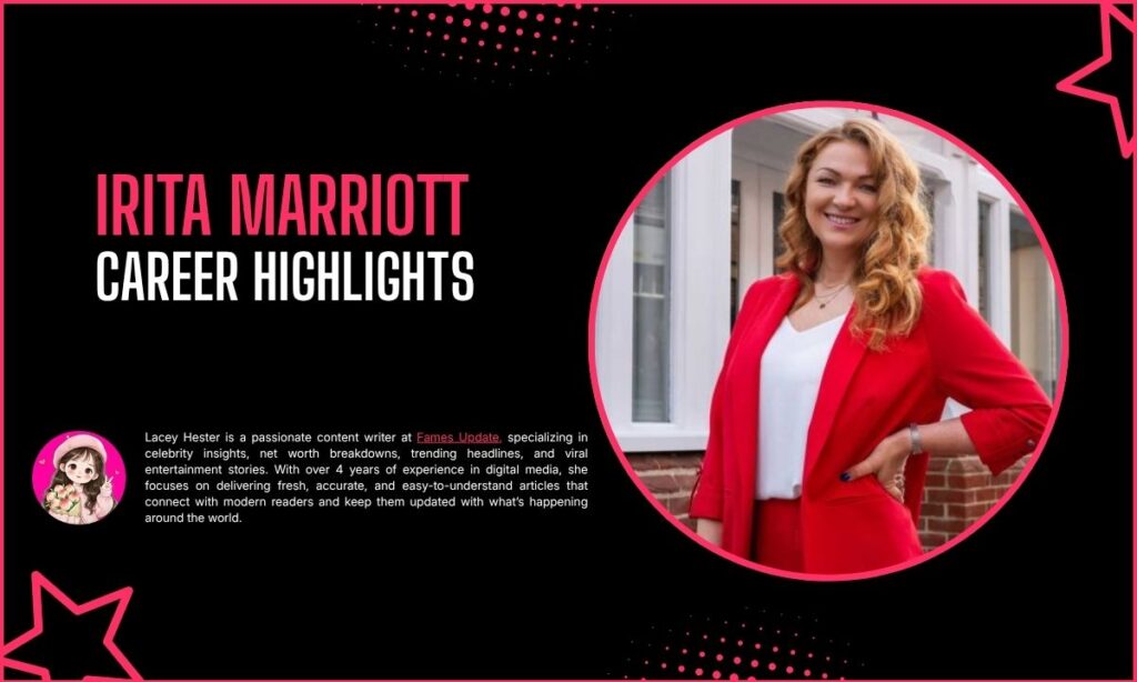 Irita Marriott Career Highlights
