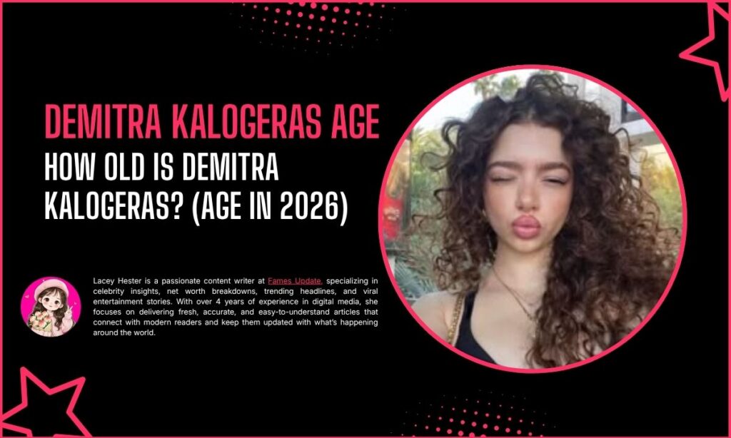 How Old is Demitra Kalogeras? (Age in 2026)
