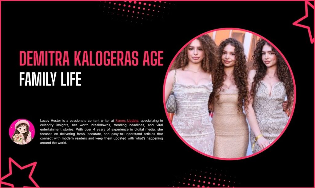 Dimitra Kalogeras Family Life