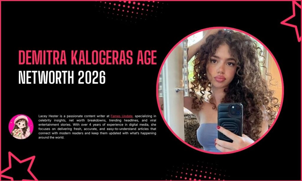 Dimitra Kalogeras Net Worth