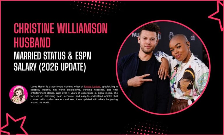 Christine Williamson Husband, Married Status & ESPN Salary (2026 Update)