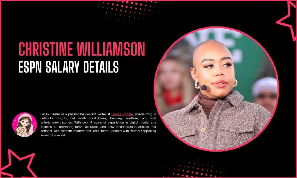 Christine Williamson ESPN Salary