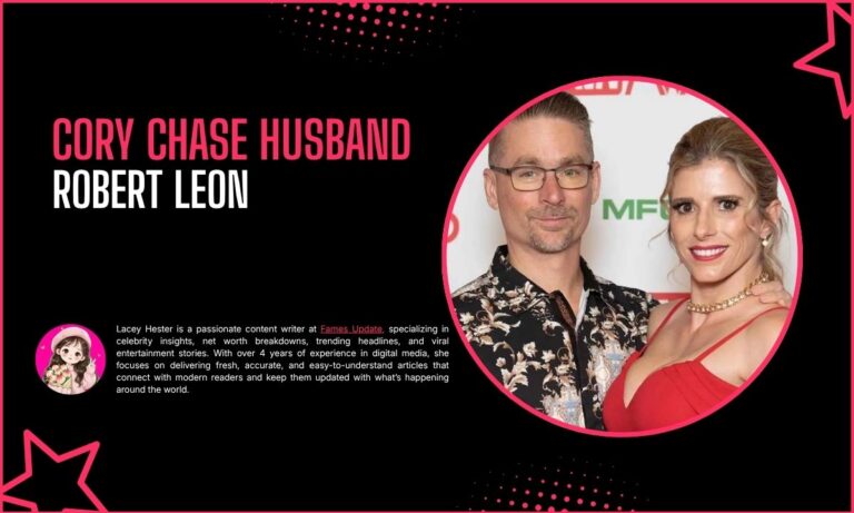 Who Is Cory Chase Husband? What We Know About Robert Leon
