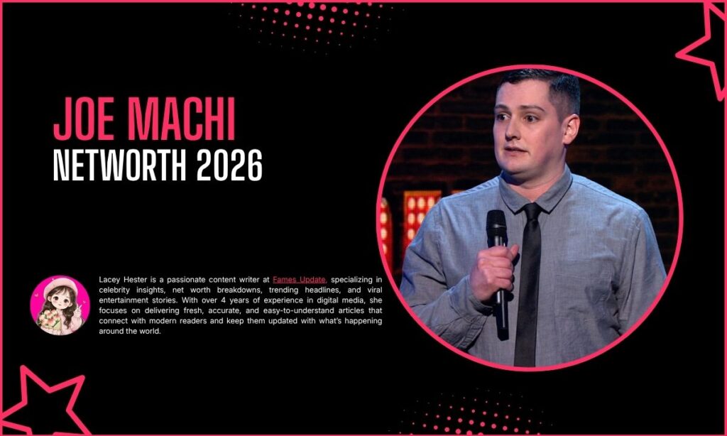 Joe Machi Net Worth