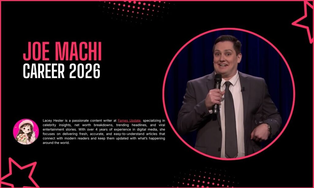 Joe Machi Career