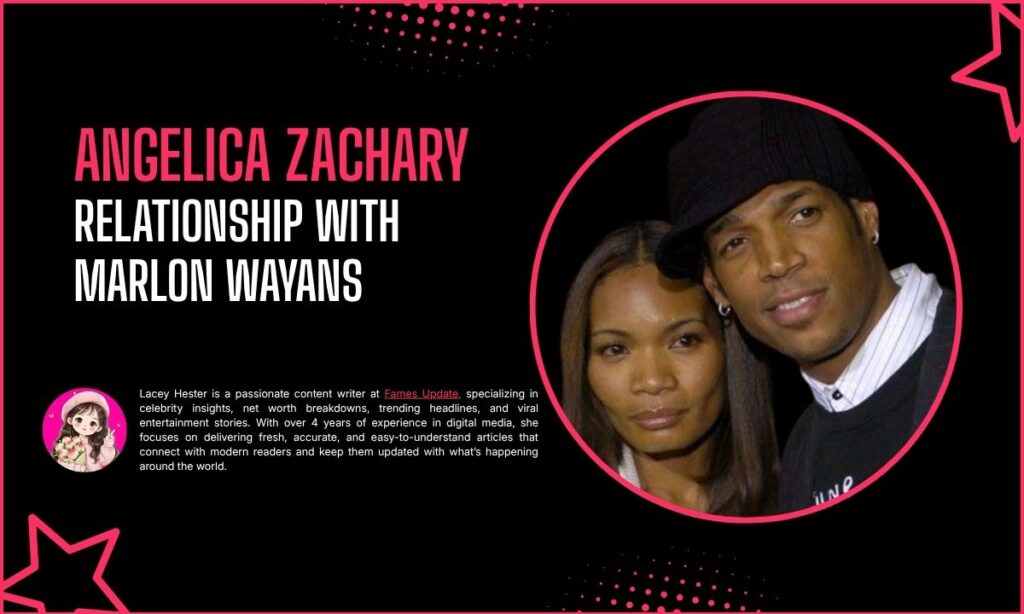 Angelica Zachary Relationship with Marlon Wayans