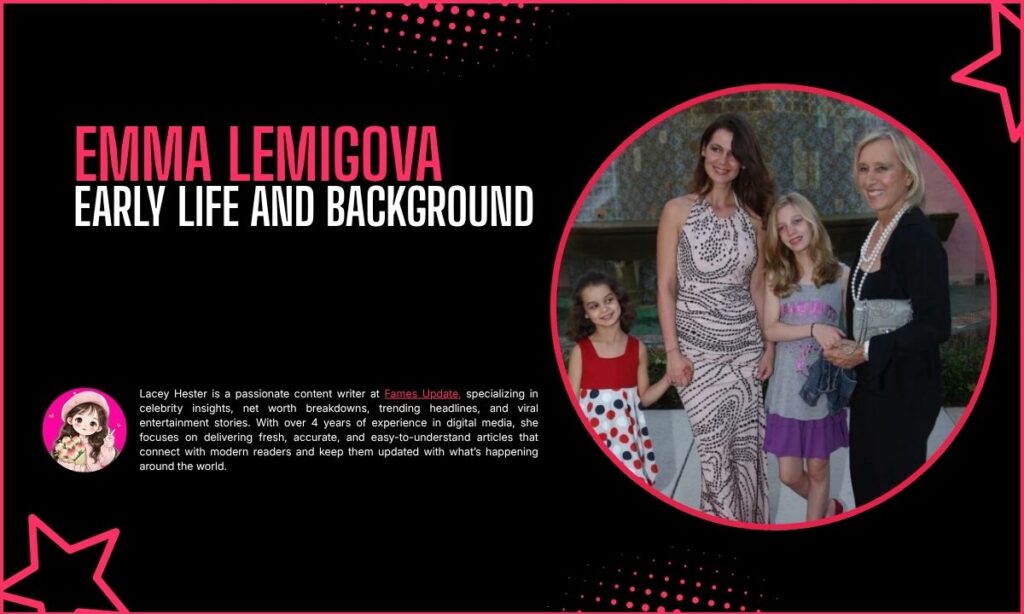Emma Lemigova Early Life and Background