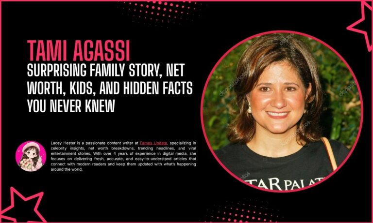 Tami Agassi Revealed: Surprising Family Story, Net Worth, Kids, and Hidden Facts You Never Knew