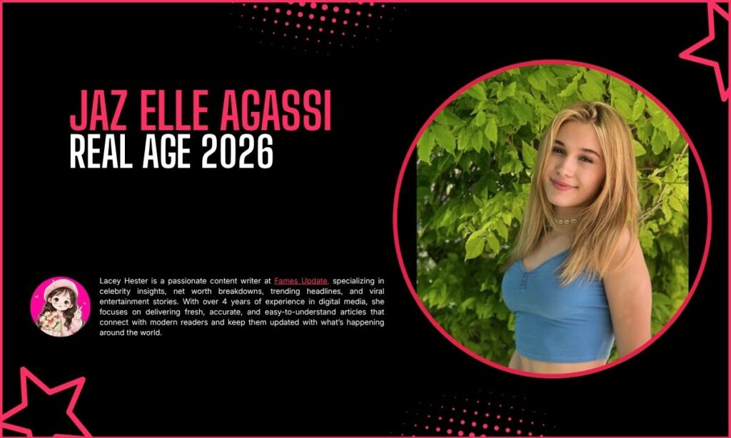 Jaz Elle Agassi Age
