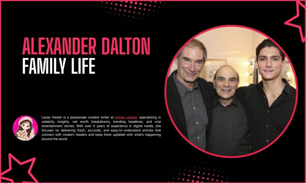 Alexander Dalton Family Life