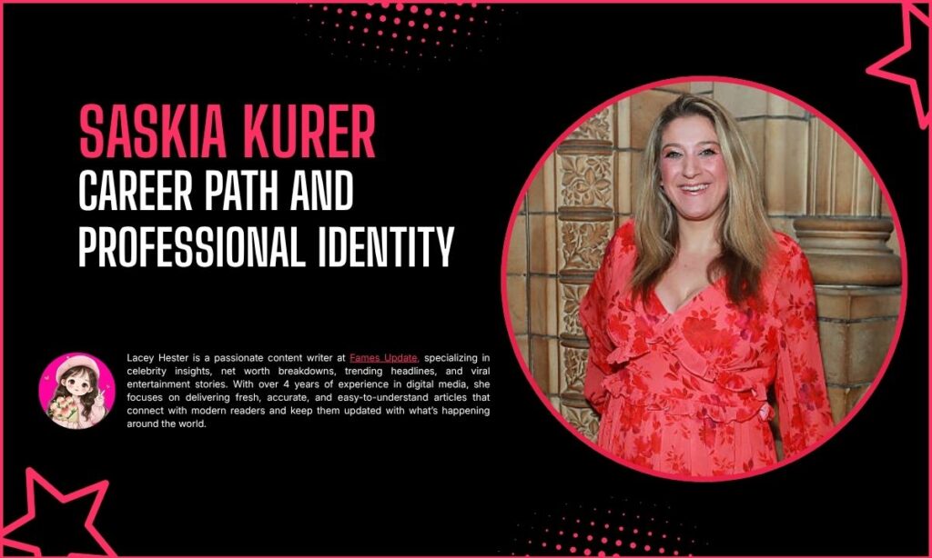 Saskia Kurer Career Path and Professional Identity
