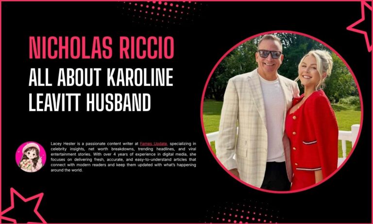 Nicholas Riccio: All About Karoline Leavitt Husband