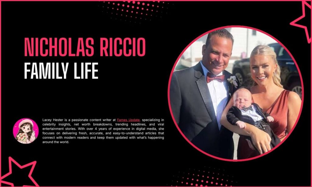 Nicholas Riccio Family Life