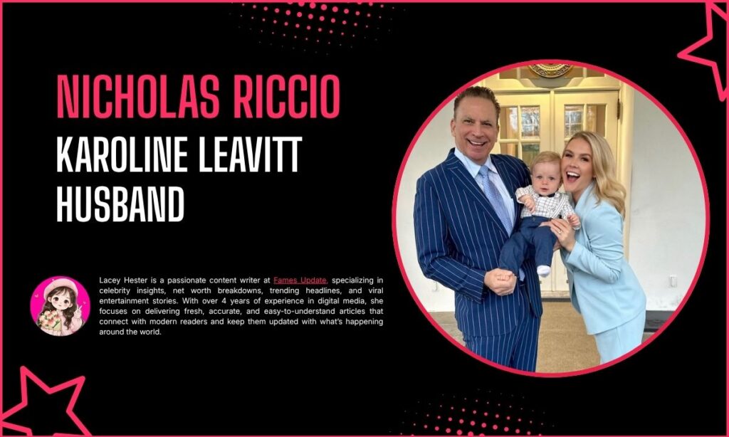 Nicholas Riccio Karoline Leavitt Husband