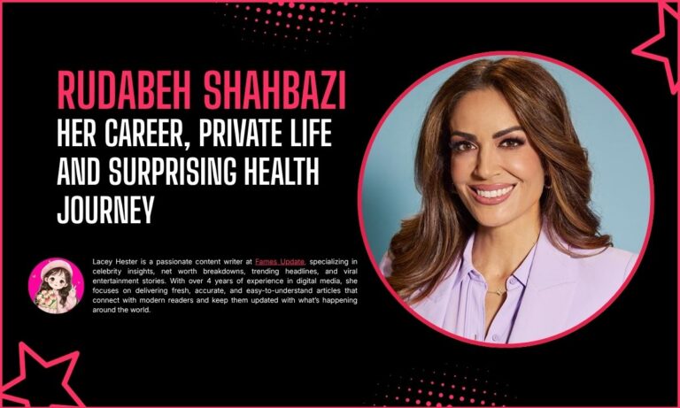 Rudabeh Shahbazi Life Story Revealed: Her Career, Private Life and Surprising Health Journey