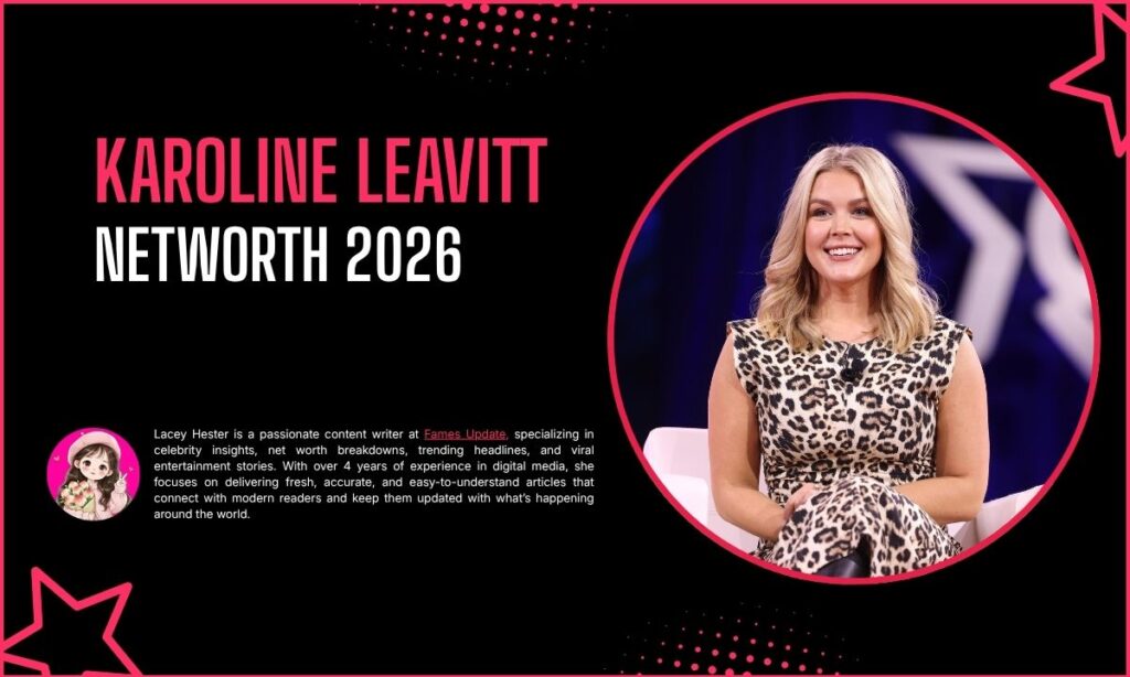 Karoline Leavitt Net Worth