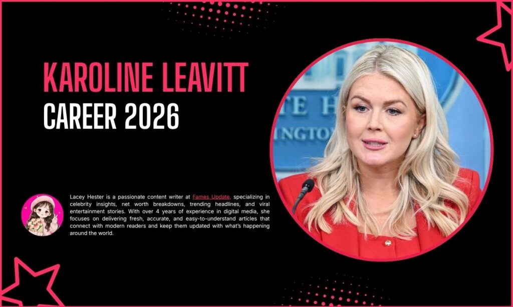Karoline Leavitt Career