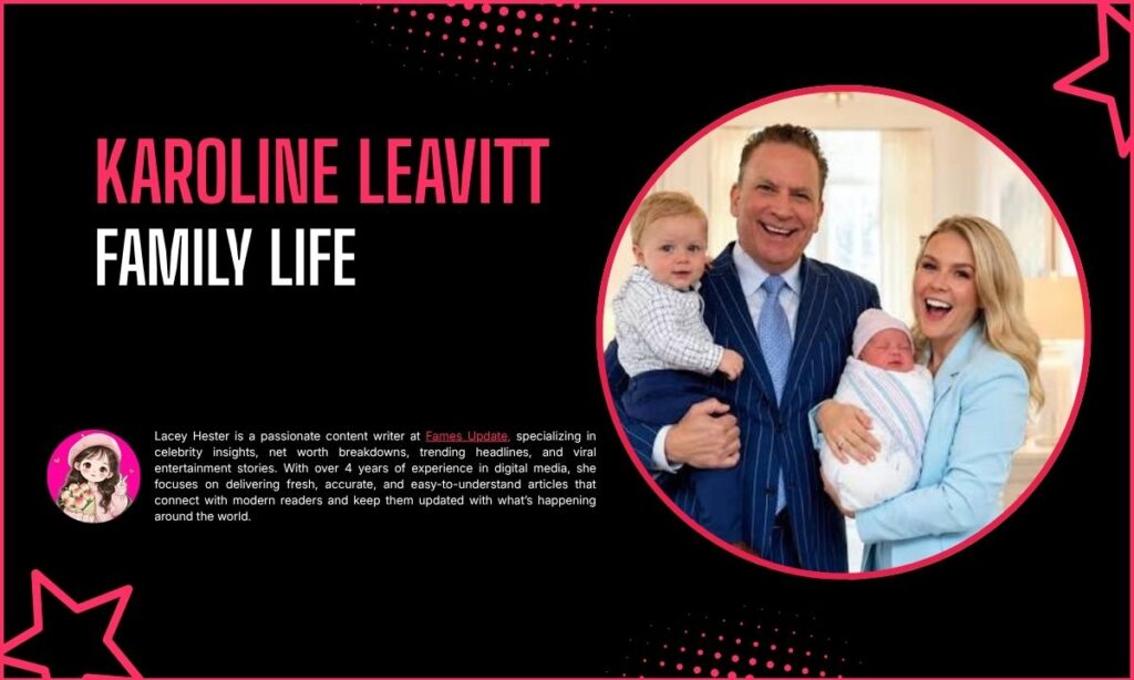 Karoline Leavitt Family Life