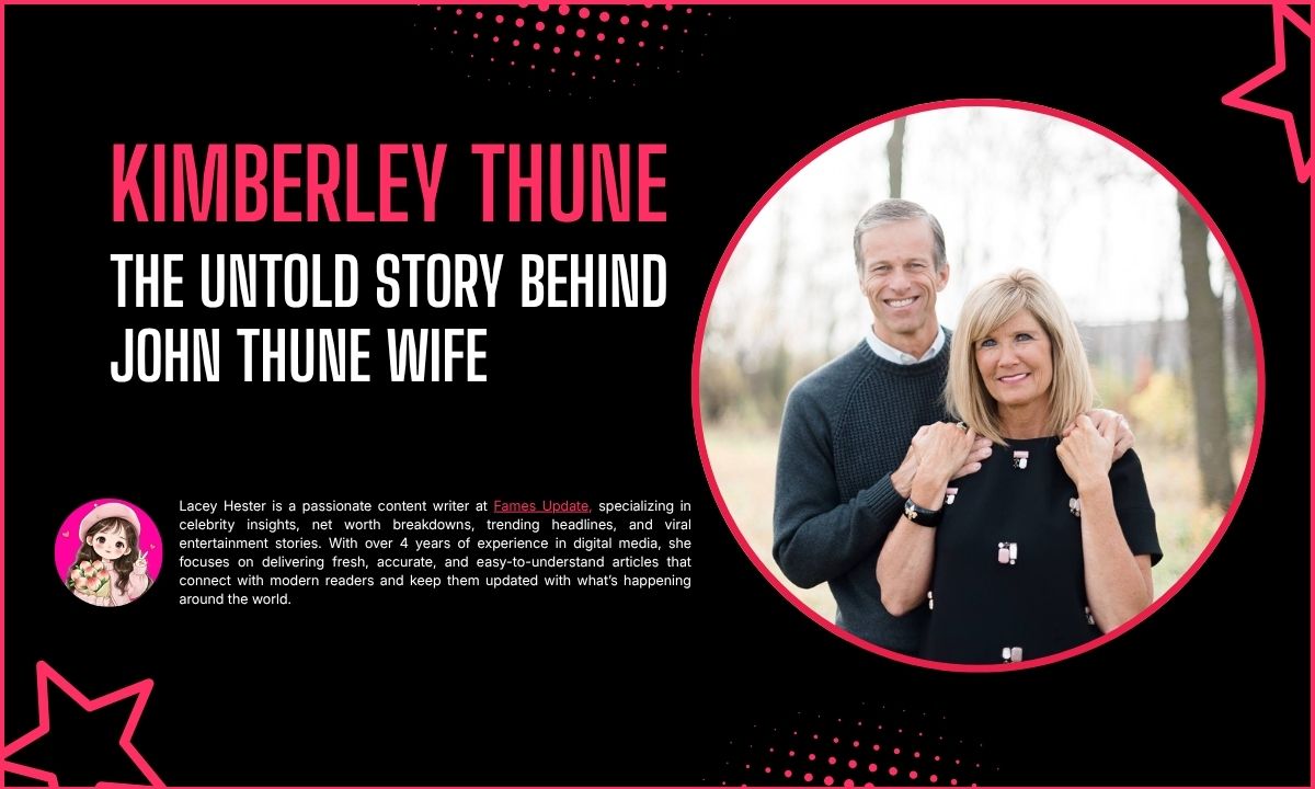 Kimberley Thune Revealed: The Untold Story Behind John Thune Wife