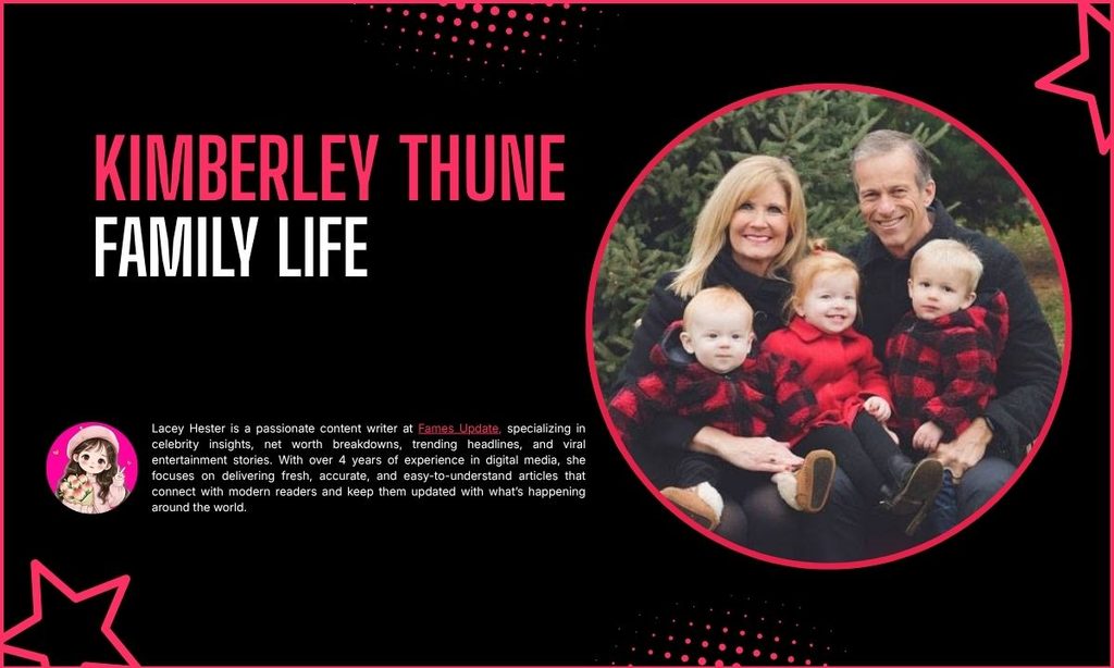 Kimberley Thune Family Life