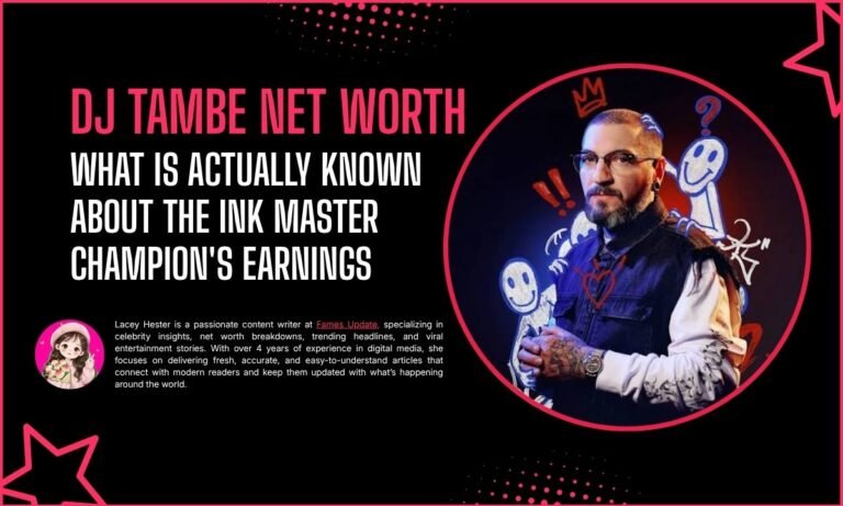 DJ Tambe Net Worth: What Is Actually Known About the Ink Master Champion's Earnings