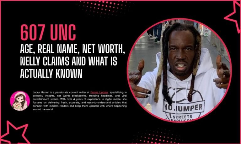 607 UNC: Age, Real Name, Net Worth, Nelly Claims and What Is Actually Known