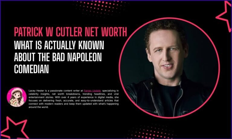 Patrick W Cutler Net Worth 2026: What Is Actually Known About the Bad Napoleon Comedian